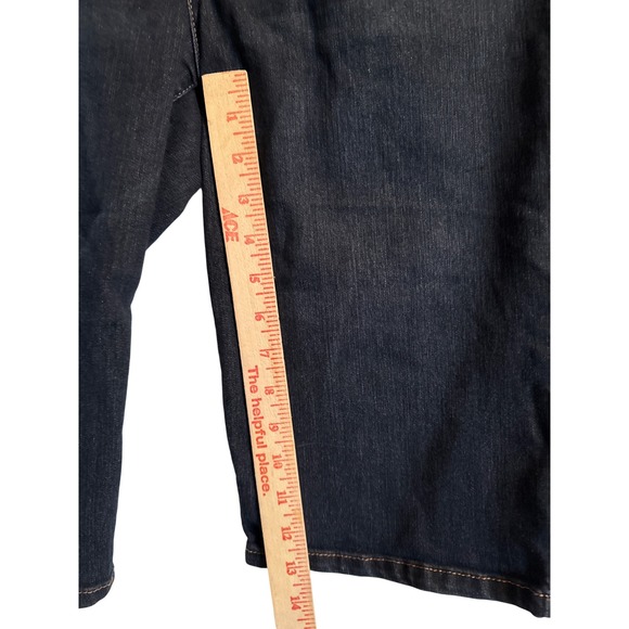 Vacation Modest Slimming Democracy Size 12 Absolution Denim Bermuda Shorts - Picture 5 of 7